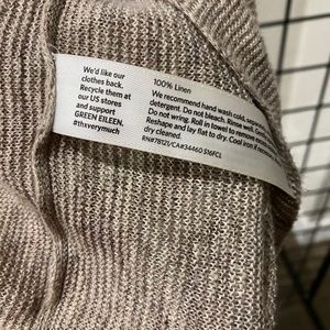 Linen sweater